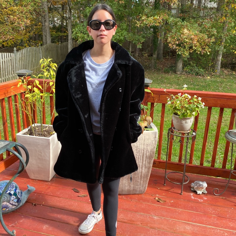 Black coat